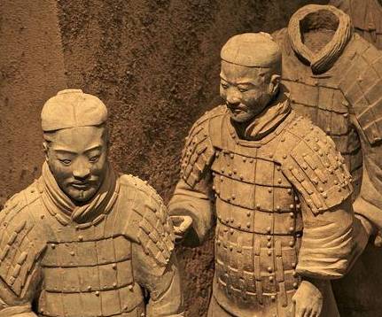 兵马俑历史图片
