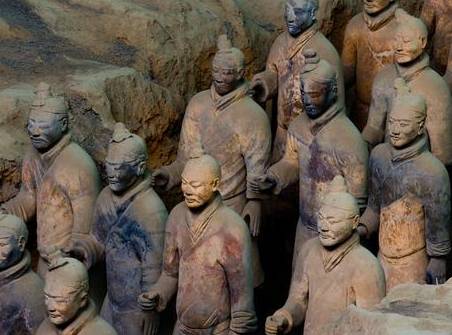兵马俑历史图片