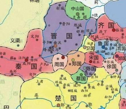 晋国历史图片