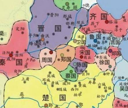 春秋历史图片
