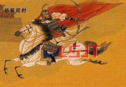 赵武灵王历史图片