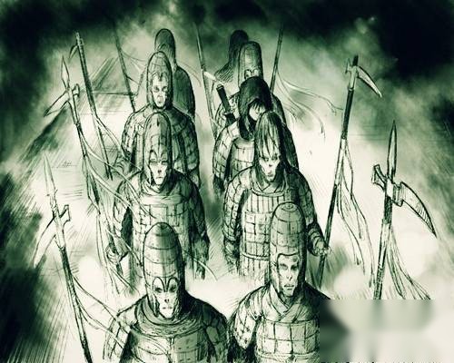 阴兵历史图片