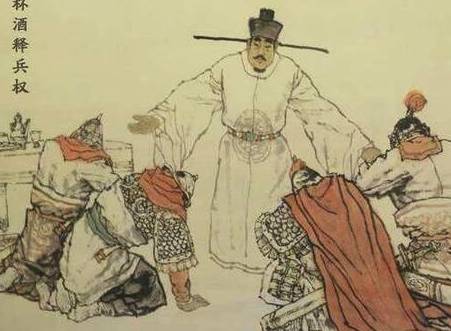 杯酒释兵权历史图片