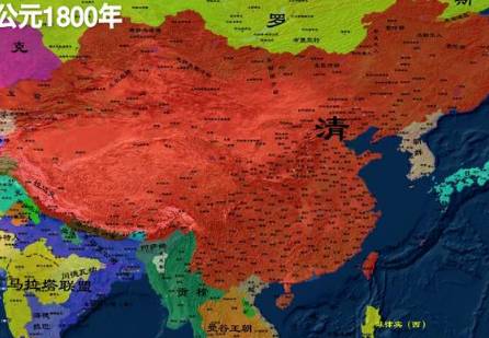 清朝历史图片