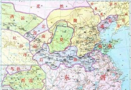 西晋历史图片