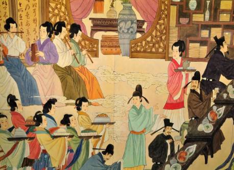 宫女历史图片