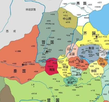 春秋历史图片