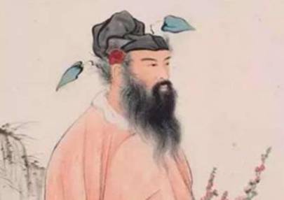 男子簪花历史图片