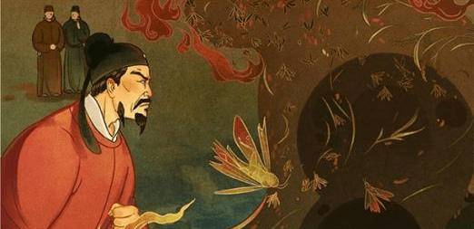 古代百姓在面对蝗虫灾害时历史图片