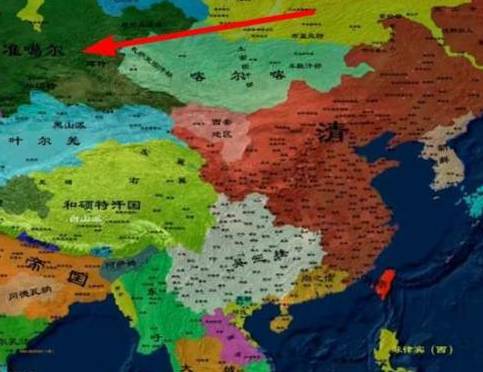 准噶尔历史图片