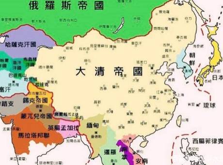 清朝历史图片