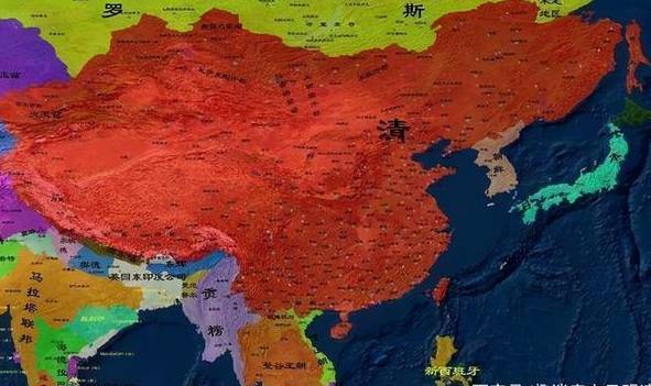 清朝历史图片