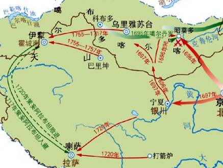 清朝历史图片