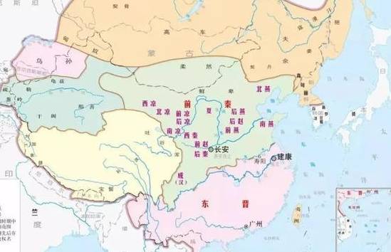 西晋历史图片
