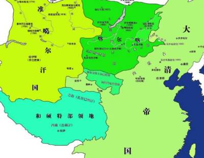 准噶尔汗国历史图片