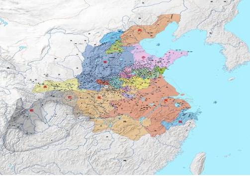 春秋五霸历史图片