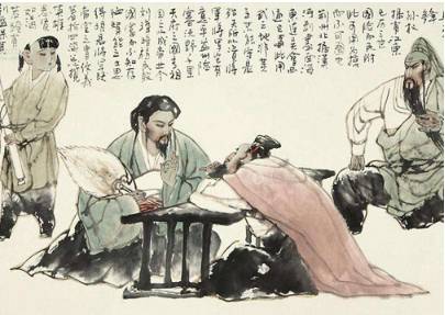 三顾茅庐历史图片