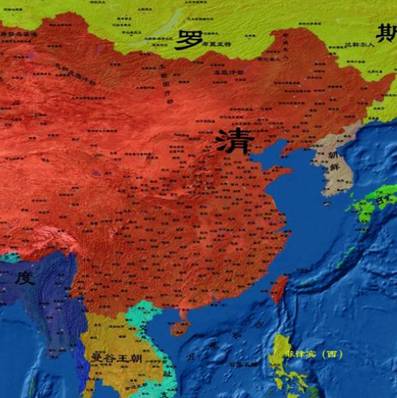清朝历史图片