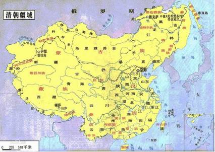 清朝历史图片