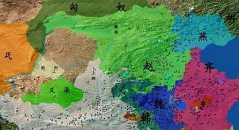 赵灭中山之战历史图片