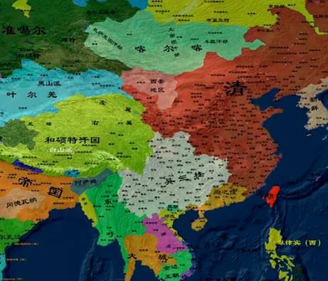 清朝历史图片
