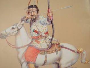 赵武灵王历史图片