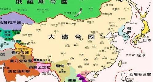 清朝历史图片