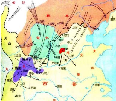 五胡乱华历史图片