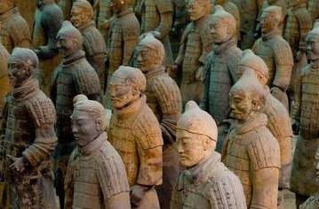兵马俑历史图片