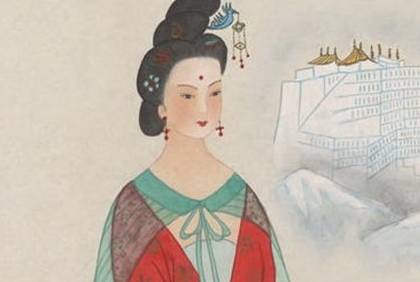 文成公主历史图片