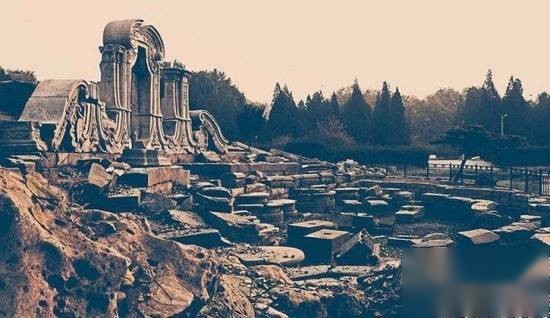 圆明园历史图片