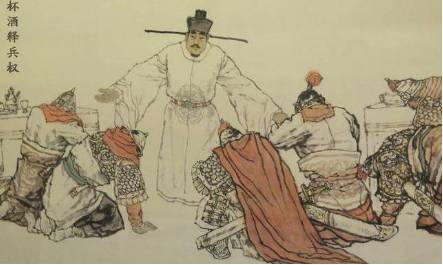 杯酒释兵权历史图片