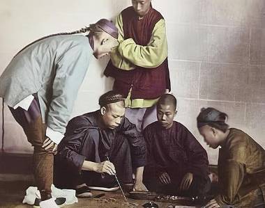 满清八旗历史图片