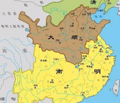 李自成历史图片