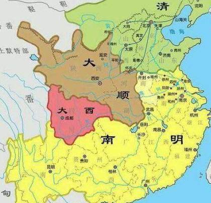 李自成历史图片
