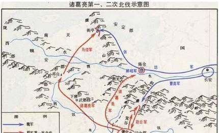 街亭之战历史图片