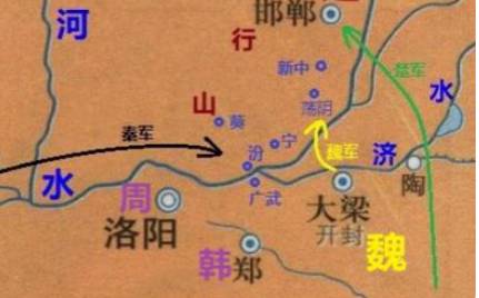 邯郸之战历史图片