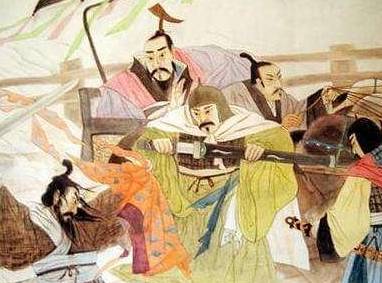 豫让历史图片