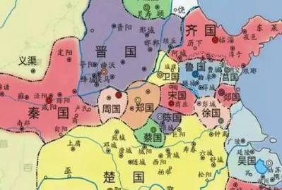 晋楚争霸历史图片