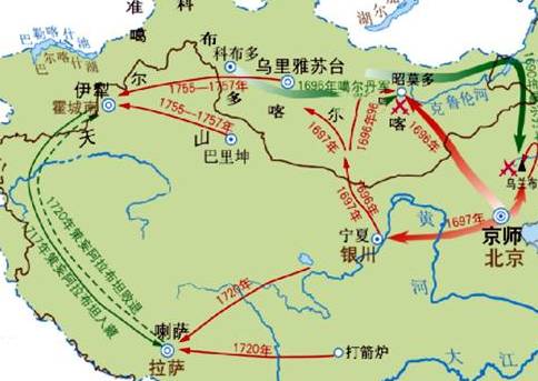 清朝历史图片