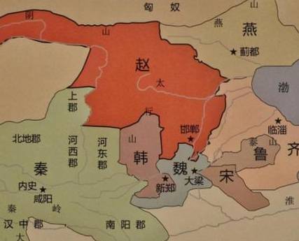 赵武灵王历史图片