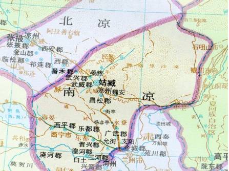 十六国历史图片
