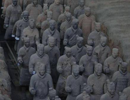 兵马俑历史图片
