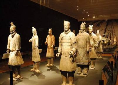 兵马俑历史图片