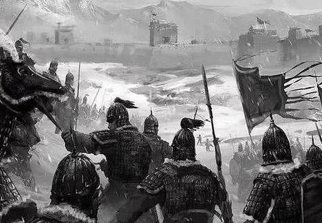 淝水之战历史图片