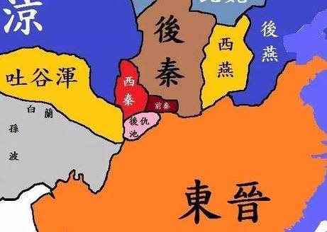 淝水之战历史图片