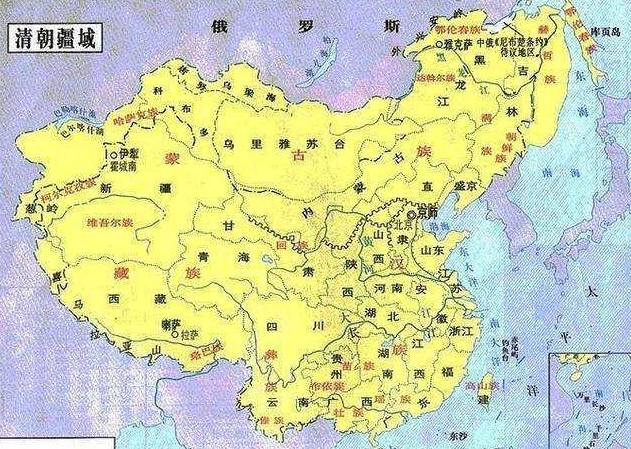 清朝历史图片
