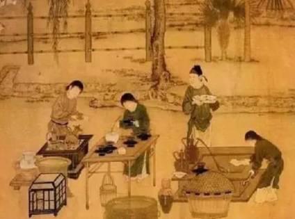 茶叶历史图片