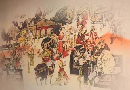 丝绸之路历史图片