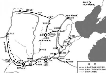 安史之乱历史图片